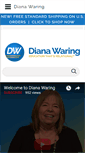 Mobile Screenshot of dianawaring.com